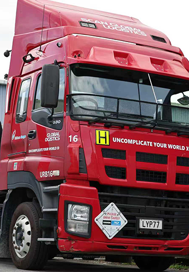 Urban Cargo Container Truck